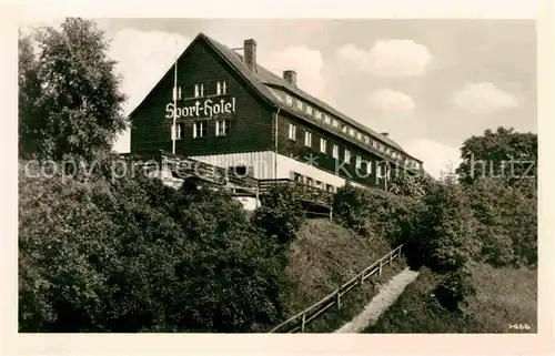 Aschberg Vogtland Sporthotel Waldgut Kat. Reichenbach