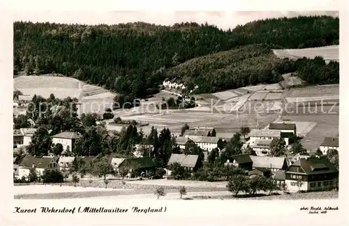 Wehrsdorf Sachsen Panorama  Kat. Sohland Spree