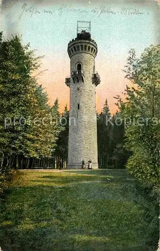 Ilmenau Thueringen Kickelhahn Turm Kat. Ilmenau