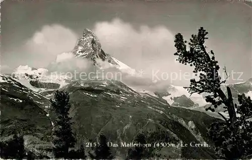 Matterhorn VS Cervin Wolken Kat. Matterhorn