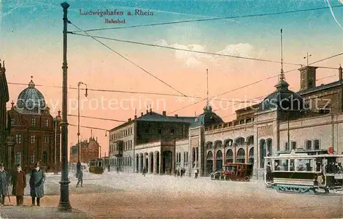 Ludwigshafen Rhein Bahnhof Kat. Ludwigshafen am Rhein