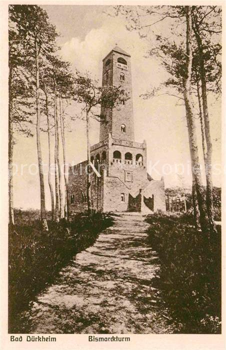 Bad Duerkheim Bismarckturm Kat Bad Duerkheim Nr De Oldthing Ansichtskarten Rheinland Pfalz