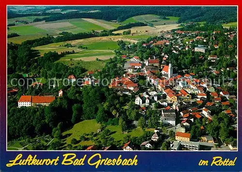 Bad Griesbach Rottal Luftkurort Fliegeraufnahme Kat. Bad Griesbach i.Rottal