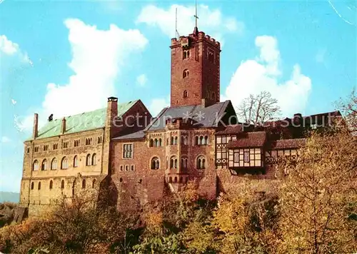Eisenach Thueringen Wartburg von Suedosten Kat. Eisenach