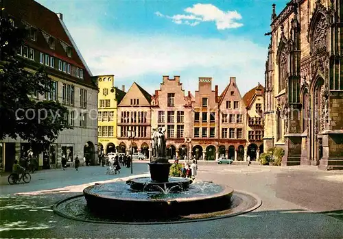 Muenster Westfalen Lambertusbrunnen Kat. Muenster