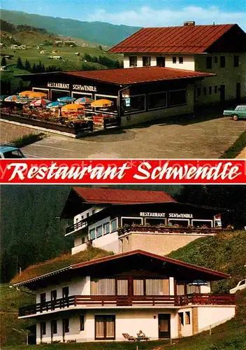 Mittelberg Kleinwalsertal Restaurant Schwendle Kat. Oesterreich