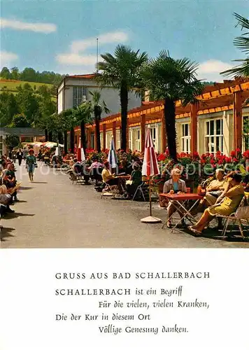 Bad Schallerbach Rheuma Heilbad Kurpromenade Palmengarten Kat. Bad Schallerbach