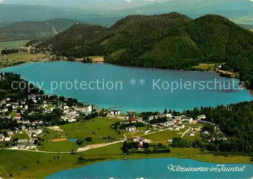 Klopeinersee im Jauntal Fliegeraufnahme Kat. Oesterreich