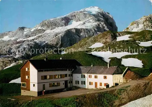 Tilisunahuette gegen Weissplatte Alpenpark Montafon Kat. Tschagguns Vorarlberg