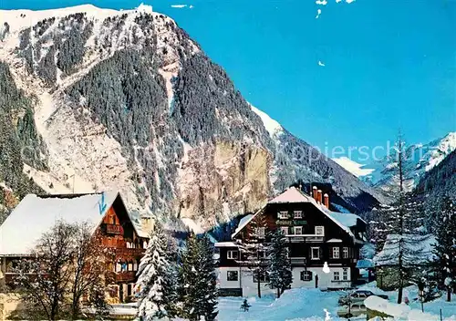 Badgastein Hoteldorf Gruener Baum Winterpanorama Alpen Kat. Bad Gastein