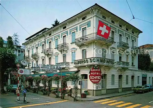 Lugano Lago di Lugano Hotel Restaurant Schmid