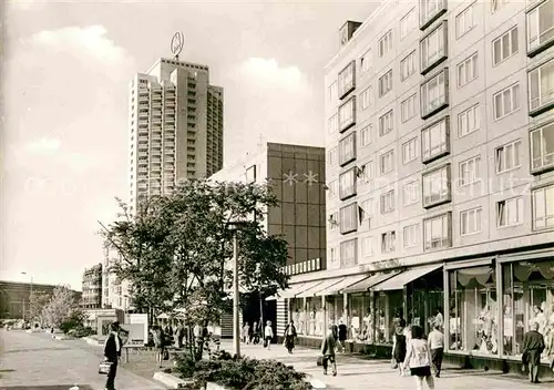 Leipzig Georgiring mit Wohnhochhaus Kat. Leipzig