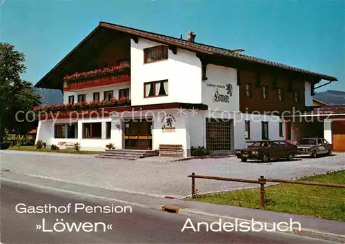 Andelsbuch Vorarlberg Gasthaus Pension Loewen Kat. Andelsbuch