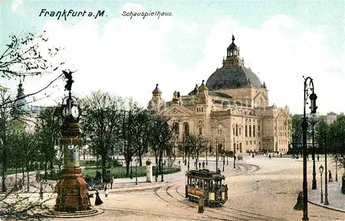 Frankfurt Main Schauspielhaus Kat. Frankfurt am Main