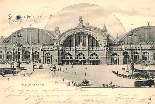 Frankfurt Main Hauptbahnhof Kat. Frankfurt am Main