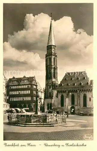 Frankfurt Main R?merberg Nicolaikirche Kat. Frankfurt am Main