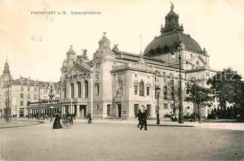 Frankfurt Main Schauspielhaus Kat. Frankfurt am Main