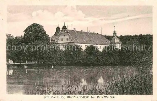 Darmstadt Jagdschloss Kranichstein Kat. Darmstadt