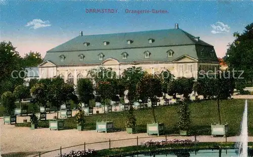 Darmstadt Orangerie Garten Kat. Darmstadt
