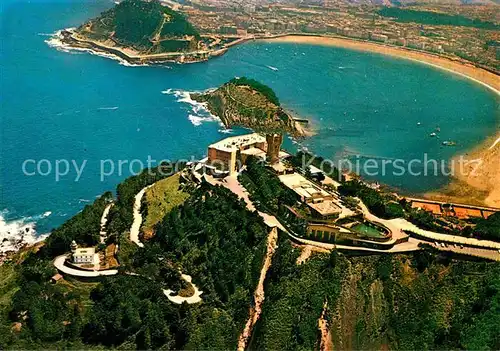 San Sebastian Guipuzcoa Hotel Monte Igueldo vista aerea