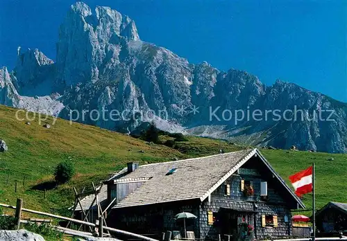 Ramsau Dachstein Steiermark Stuhlalm Bischofsmuetze Dachsteingebirge Kat. Ramsau am Dachstein