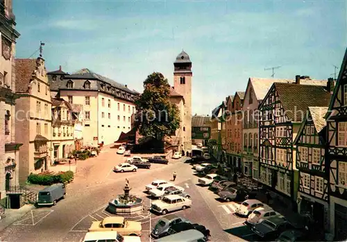 Hachenburg Westerwald Alter Markt Kat. Hachenburg