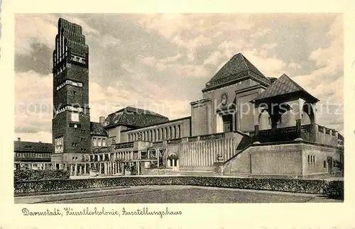 Darmstadt Kuenstlerkolonie Ausstellungshaus Kat. Darmstadt