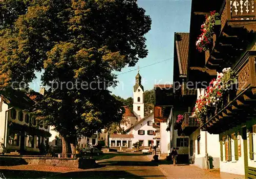 Bad Kohlgrub Hauptstrase Kirche Kat. Bad Kohlgrub