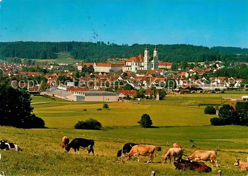 Ottobeuren mit Basilika und Abtei Kat. Ottobeuren