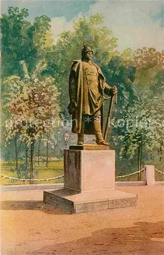 Hoechst Main Bismarckdenkmal Kat. Frankfurt am Main