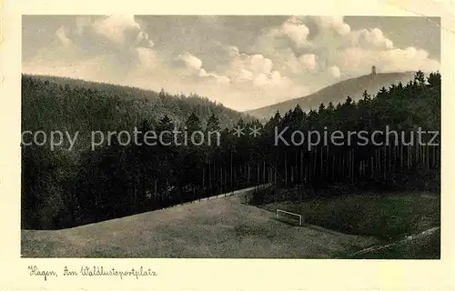 Hagen Westfalen Am Waldlustsportplatz Kat. Hagen