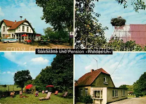 Reinfeld Holstein Gaststaette Pension Waldesruh Kat. Reinfeld (Holstein)