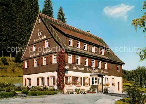 Altensteig Schwarzwald Gasthaus Pension zur Kropfmuehle