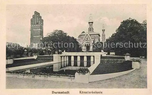 Darmstadt Kuenstlerkolonien Kat. Darmstadt