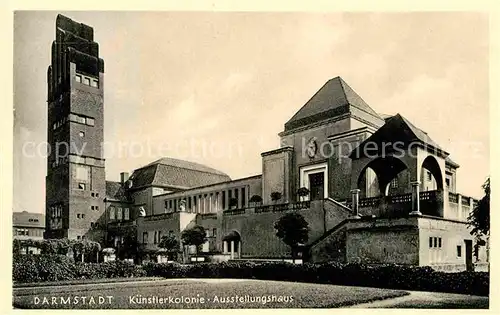 Darmstadt Kuenstlerkolonie Ausstellungshaus Kat. Darmstadt