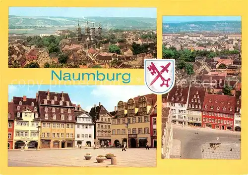Naumburg Saale Teilansichten Wilhelm Pieck Platz Kat. Naumburg