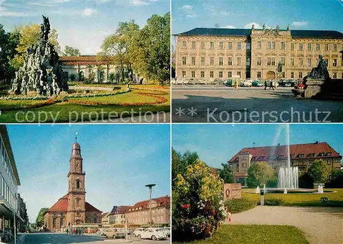 Erlangen Schloss Details Kat. Erlangen