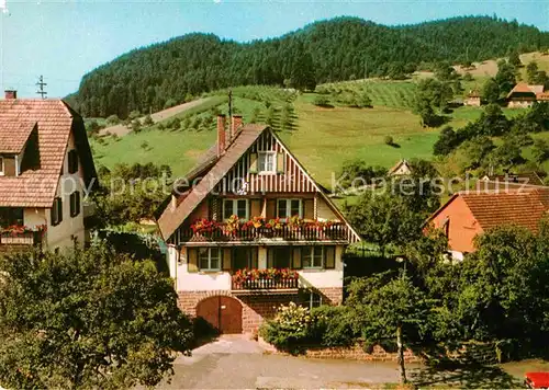 Oberharmersbach Privatpension Schwarzwaldhaus  Kat. Oberharmersbach
