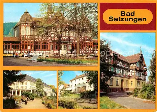 Bad Salzungen Kurhaus Sanatorium Christoph Wilhelm Hufeland Kindersanatorium Charlottenhall Kat. Bad Salzungen