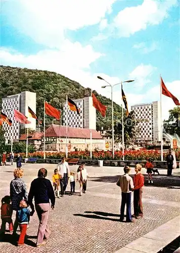 Suhl Thueringer Wald Ernst Thaelmann Platz Kat. Suhl