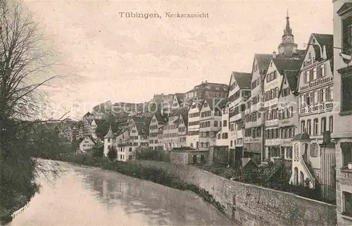 Tuebingen Neckarpartie Kat. Tuebingen