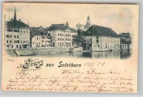 Solothurn Teilansicht  Kat. Solothurn