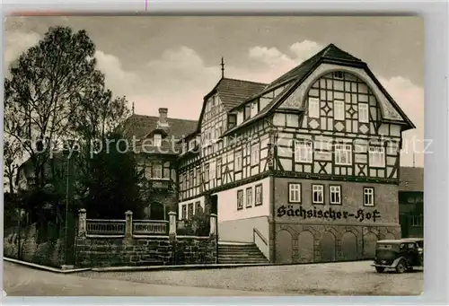 Dermbach Thueringen Rhoen Saechsischer Hof Kat. Dermbach Thueringen