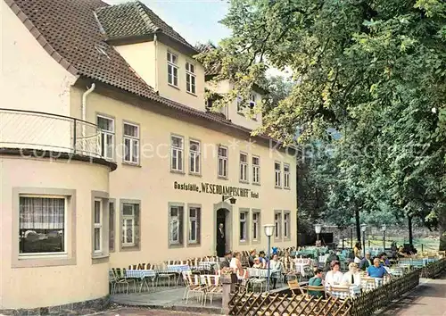 Karlshafen Bad Hotel Weserdampfschiff Kat. Bad Karlshafen