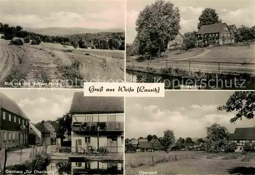 Weifa Niederdorf Gasthaus Zur Oberlausitz Oberdorf Kat. Steinigtwolmsdorf