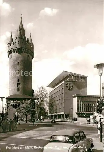 Frankfurt Main Eschenheimer Turm Bayer Haus Kat. Frankfurt am Main