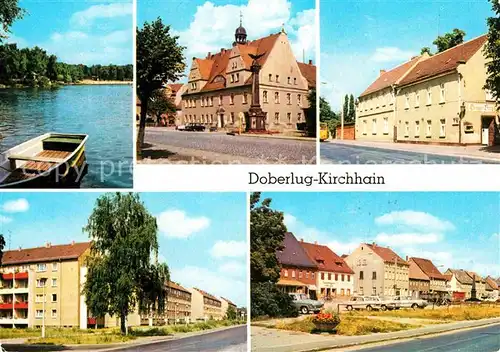 Kirchhain Doberlug Kirchhain Bad Erna Rathaus HOG Gruener Berg Bahnhofstr Hauptstr Kat. Doberlug Kirchhain