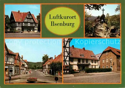 Ilsenburg Harz Hirsch Apotheke Ilsestein Thaelmannstrasse Huettenmuseum Kat. Ilsenburg Harz