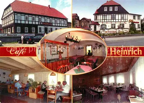 Oderwitz und Grossschoenau Cafe Restaurant Heinrich Gastraeume Kat. Oderwitz