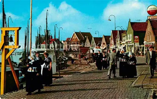 Volendam Hafen Tracht Kat. Niederlande